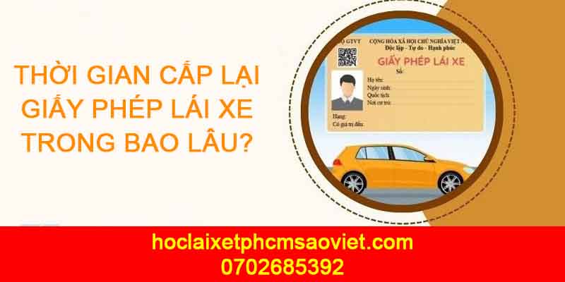 mất bằng lái xe làm lại như thế nào