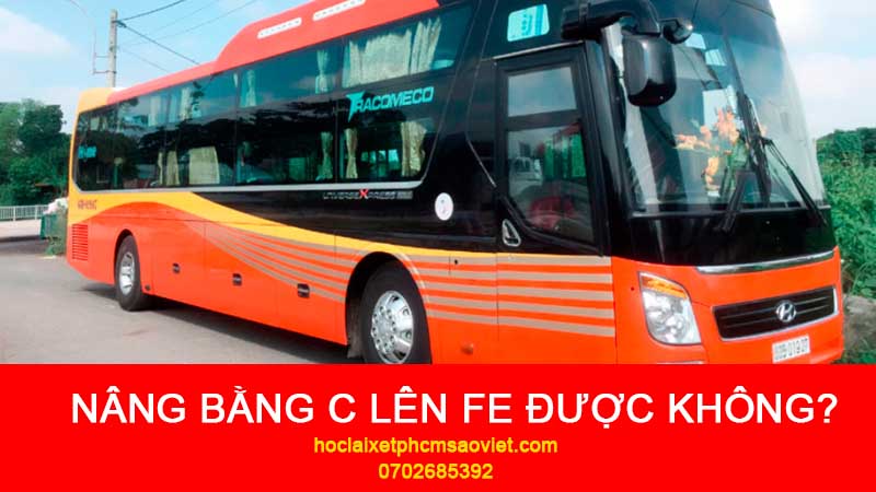 nâng bằng c lên fe được không