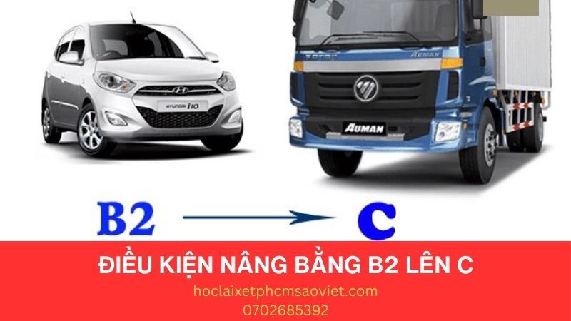 nâng hạng b2 lên c