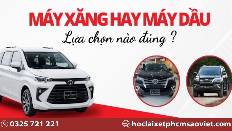 Nên mua xe ô tô chạy dầu hay xăng