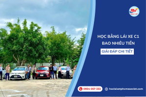 Học bằng lái xe C1 bao nhiêu tiền? Giải đáp chi tiết