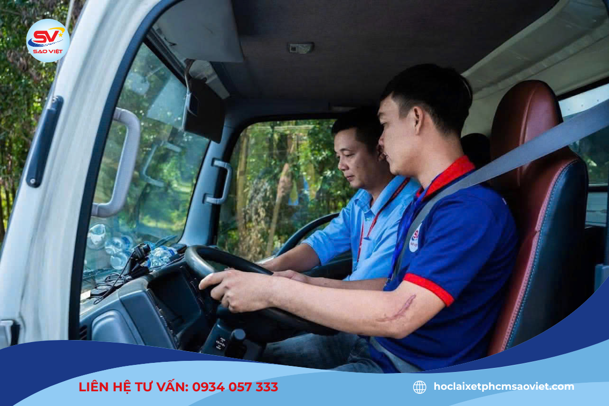 Thời gian học bằng lái xe hạng C sẽ lâu hơn so với các hạng B 