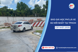 Báo giá học phí lái xe B2 mới nhất tại TPHCM