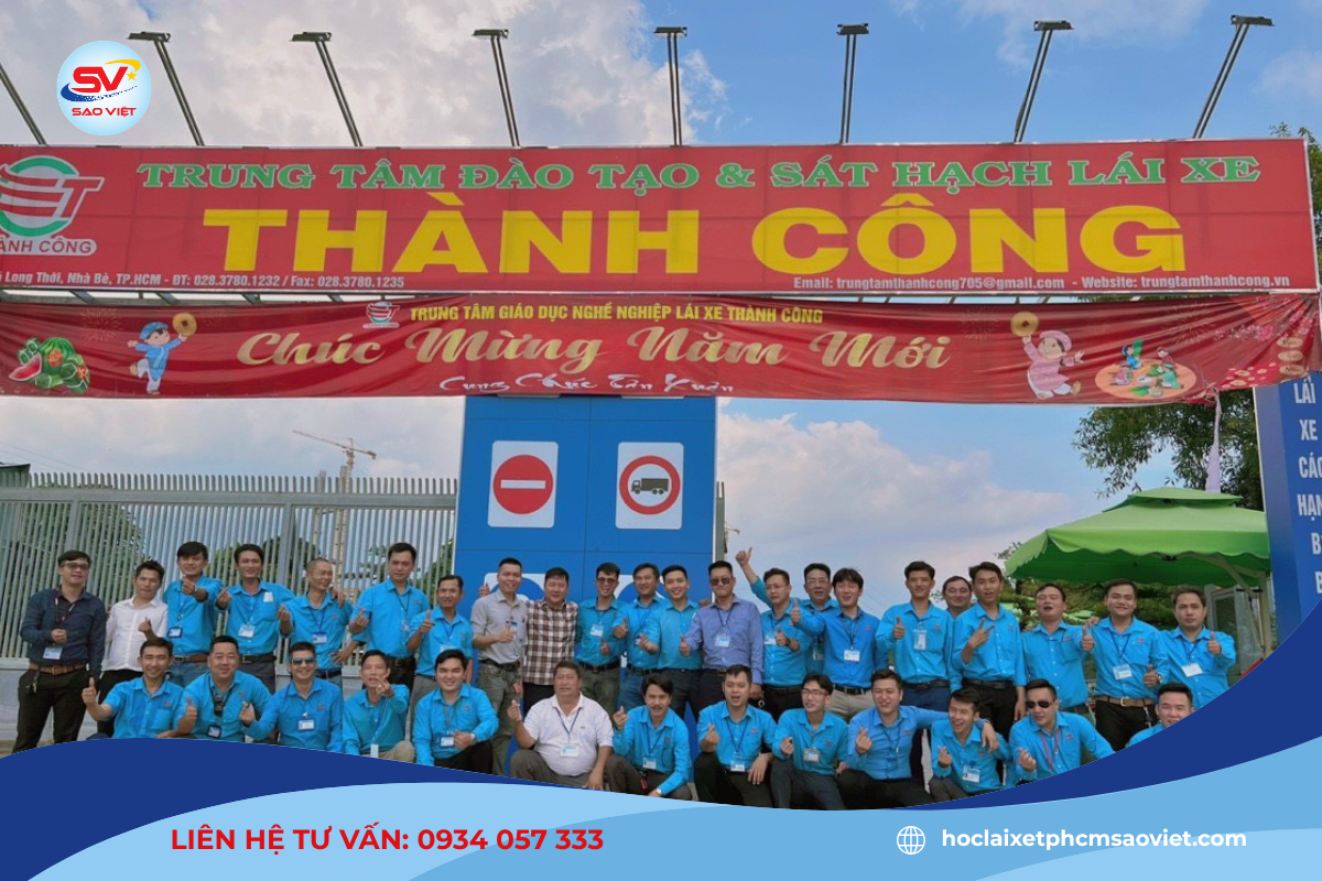 Đội ngũ giảng viên của trung tâm đào tạo & sát hạch lái xe Thành Công