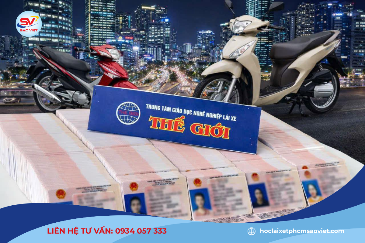 Trường dạy lái xe Thế giới nổi bật với tỷ lệ thi đậu sát hạch cao