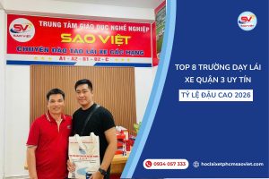 Top 8 trường dạy lái xe quận 3 uy tín, tỷ lệ đậu cao 2026