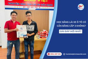 Học bằng lái xe ô tô có cần bằng cấp 3 không? Giải đáp mới nhất