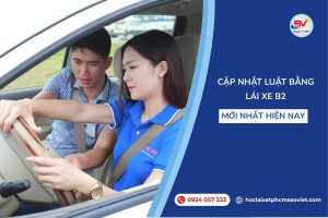Cập nhật luật bằng lái xe B2 mới nhất hiện nay