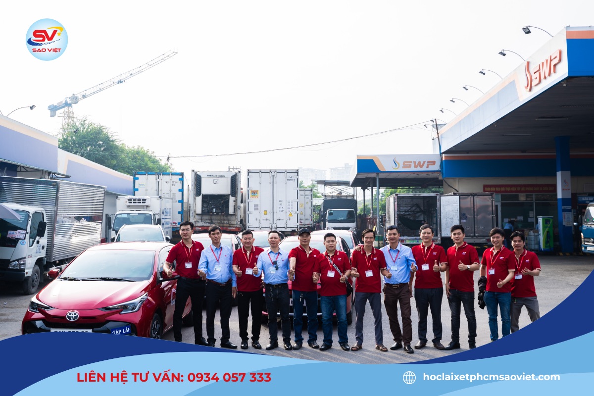 Học viên được hỗ trợ tận tâm trong suốt quá trình học lái xe